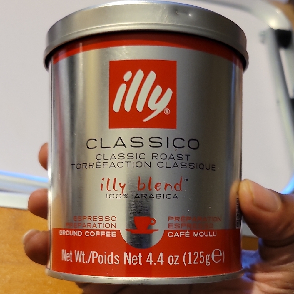 Illy Classico Ground Coffee Tin Bb 04/2027